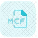 Mcf-Datei  Symbol