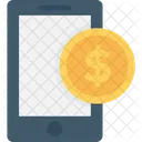 Mcommerce Mobile Dollar Icon