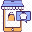 Mcommerce Mobile Shop Shopping App Icon