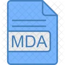 Mda File Format Icon