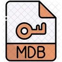 Mdb File Extension File Format Icon