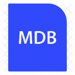 Mdb File  Icon