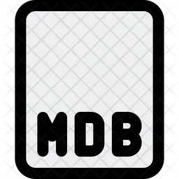 Mdb File  Icon
