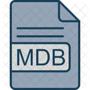 Mdb File Format Icon