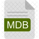 Mdb File Format Icon