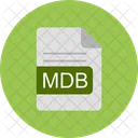 Mdb File Format Icon