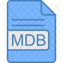 Mdb File Format Icon