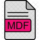 Mdf File Format Icon