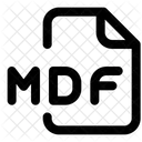 MDF Datei Audiodatei Audioformat Symbol