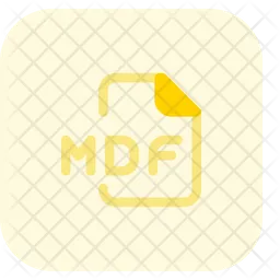 MDF-Datei  Symbol