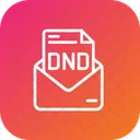 Courrier Service MDN Icône