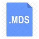 Mds、ファイル、フォーマット アイコン