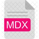 Mdx File Format Icon