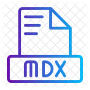 Mdx Dokument Datei Symbol