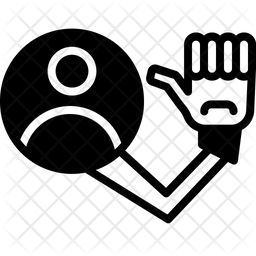 Me Icon - Download in Glyph Style