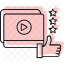 Me Gusta El Video Video Me Gusta Icono