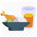 Flat Meal Icon