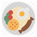 Fried Meal Rice Icon