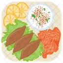 Sweet Potato Salad Icon