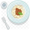 Meal Pasta Restaurant Icon