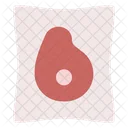 Flat Meal Butcher Icon