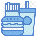 Fast Food Burger Junk Food Icon