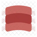 Flat Meal Butcher Icon
