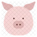Flat Meal Butcher Icon