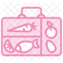 Meal Kits Duotone Line Icon Icon