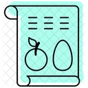 Meal Planning Color Shadow Thinline Icon Icon