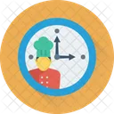 Meal Time Clock Icon