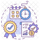 Measure Contract Management Icon