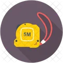 Measuring Tape Inches Icon
