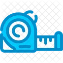Tape Measure Measuring Icon
