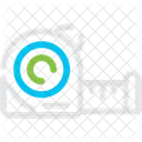Tape Measure Measuring Icon