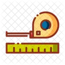Measure Measure Tape Scale Icon