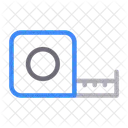 Tape Measure Construction Icon