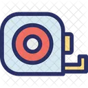 Measure Tape Scale Sewing Tape Icon
