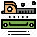 Measure Tape Level Measuring Icon