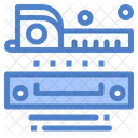 Measure Tape Level Measuring Icon