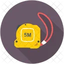 Measuring Tape Inches Icon