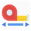 Tape Measure Tool Icon