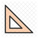 Measurement Ruler Triangle Icon