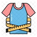 Measuring Clothes Tailor Clothes Size Icon