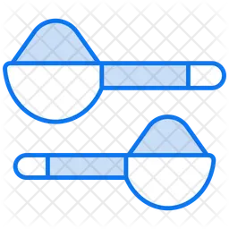 Measuring spoons  Icon