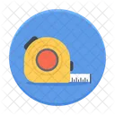 Measuring Tape Inches Tape Construction Tool Icon