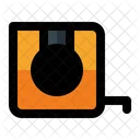 Measuring Tape Construction Tool Icon