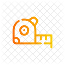 Measuring Tape Construction And Tools Home Repair Icon
