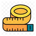 Tape Measurement Tool Icon