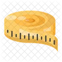 Inches Tape Measurement Measuring Scale Icon